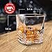 Pacific Whiskey Glasses, Gift Pack Set Of 2 - Scotch Lead Free Liquor Tumblers, Dishwasher Safe, Classic Old Fashioned Barware, Rum Vodka Glassware, Elegant Ultra Clarity Cocktail Bourbon Whisky Glass