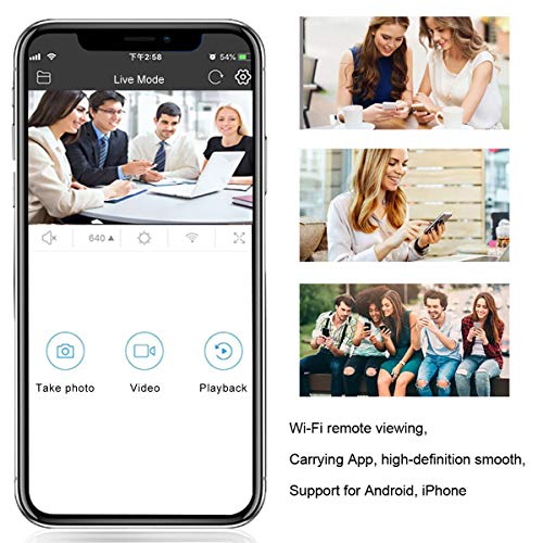 Spy Camera Wireless Hidden Camera with PIR Motion Sensor 72 Days