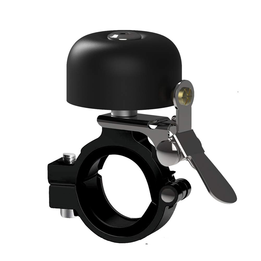 Bike Bell, Brass Bicycle Bell Bike Horn Delivers Loud Crisp Sound Ring Cycling Accessories for Kids Adults Road Bike MTB Mountain Bike handlebar 21-25.4mm