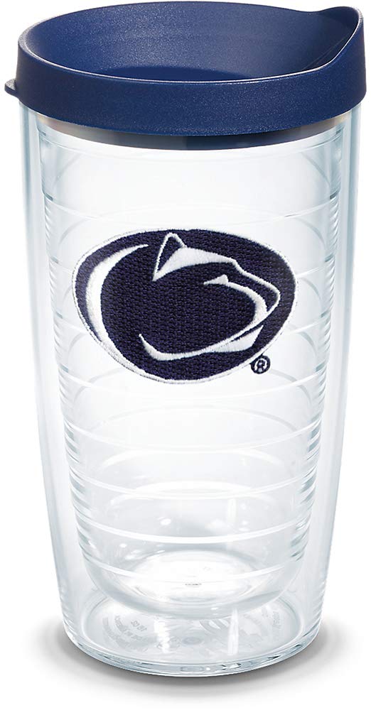Tervis 1083494 Penn State Nittany Lions Logo Tumbler with Emblem and Navy Lid 16oz Clear
