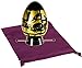 Smart Egg DRAGON, 2-Layer, Labyrinth Puzzle by BePuzzled _ Level 3 Maddening _ Bonus Purple Velveteen 5” x 7” Drawstring Storage Pouch _ Bundled Items