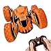 RC Stunt Cars for Kids Remote Control Car Double Sided 360°Rotating Radio Controlled Car High Speed RC Truck Off Road Crawler Rechargeable Electric Toy for Boys Girls Birthday Xmas Gifts Orange