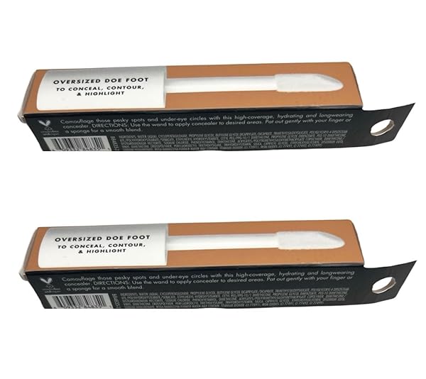 ELF PACK OF 2 E.L.F. HYDRATING CAMO CONCEALER, TAN LATTE 84835