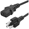 Mity rain Universal Power Cord for Instant Pot Electric Pressure Cookers,Computer Monitor, Rice Cookers,Coffee Pot, Microwaves, Soy Milk Makers and Other Kitchen Appliances Replacement Cable (4 FT)