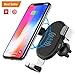 IMDEN Wireless Charger Car Gravity Wireless Fast Charge Car Mount Air Vent Phone Holder Compatible with Samsung Galaxy S9 S9 Plus S8 S7/S7 Edge Note 8 5 & Standard Charge iPhone X 8/8 Plus