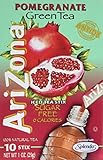 Arizona Pomegranate Green Iced Tea Stix Sugar Free - 1 oz - 10 ct