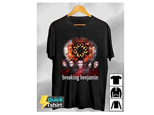 breaking benjamin tour shirts 2019