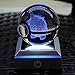 S-SO 3D K9 Crystal USB Touch Night LED 7-Color Changing Desk Light (Geng)