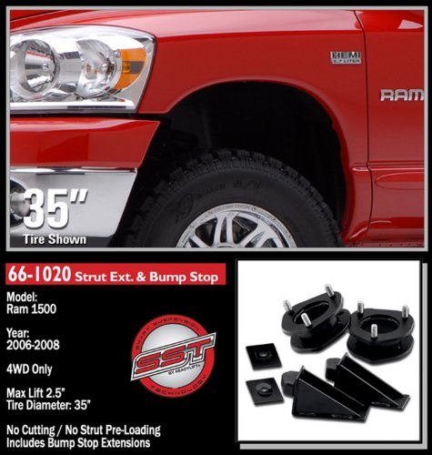 ReadyLift 66-1020 2.5" Leveling Kit for Dodge RAM 1500 4WD