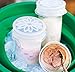 Blossom Mason and Canning Jar Storage Lid Caps, Silicone, For Wide Mouth Size Mason Jars, 4-Inches; Clear; Set of 4