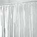mDesign Long Waterproof, Mold/Mildew Resistant, Heavy Duty Premium Quality 4.8-Guage Vinyl Shower Curtain Liner for Bathroom Shower Stall and Bathtub - 72