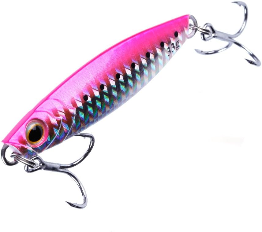 FAIGAFAIVA Xd5es Fishing Lures Jigs Spoon for Saltwater Freshwater Bass Trout Tuna Salmon