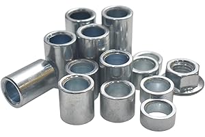 SWILPOOL 13pcs 0.47" M12 Industrial Steel Spacer Sleeve Bushings fit for Motorcycle Pit Dirt Bike Moped ATV Mini Bike 12mm Classic axle