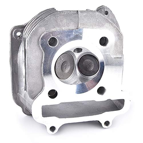 Cylinder Head With Valve for GY6 150cc Chinese Scooter Moped Parts 157QMJ For Engine With EGR