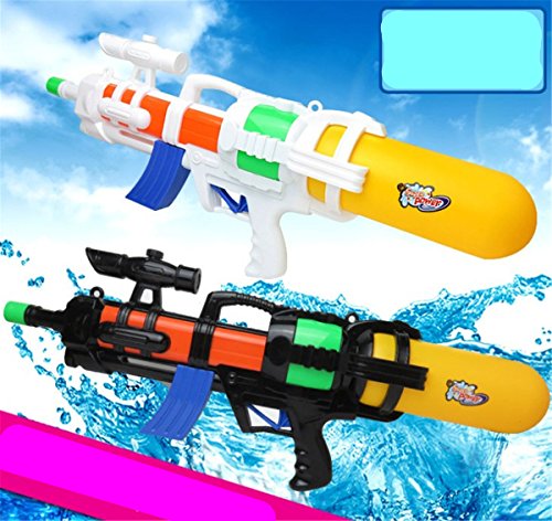 BININBOX 26" Length Big Super Shoot Soaker Squirt Games Water Gun Pistol Random Color