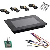 DIYmalls Nextion Intelligent 7 inch HMI Display 5V Capacitive Touch Screen 800x480 TFT LCD w/Enclosure Case for Arduino (NX8048P070-011C-Y)