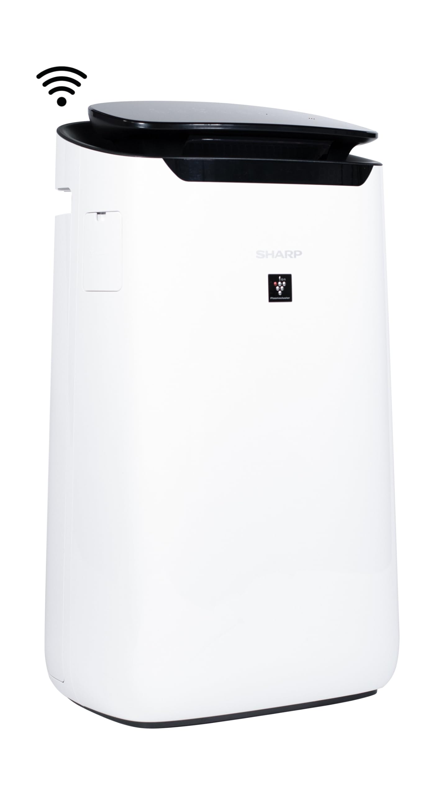 SHARP Smart Air Purifier Compatible w/Alexa. Plasmacluster Ion Technology and Triple Filtration, including True HEPA Filter. Covers up to 2,430 sq ft for XL Rooms, for Dust, Smoke & Pollen. FXJ80UW
