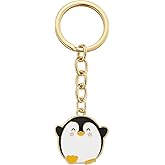 Penguin Keychain with Penguins Pendant, Animals Keychains for Women Bag Charms,Cute Key Chians Gift for Animals Lovers, Birthday, Christmas