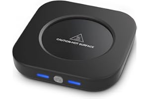 Electric Coffee Cup Warmer for Office Desk, 24W Mug Warmer Plate with Auto Switch Off, 3 Heat Settings Tea Warmer, Beverage W