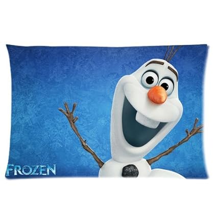 Personalized Custom Diy Design Movie Frozen Olaf Rectangle Pillow