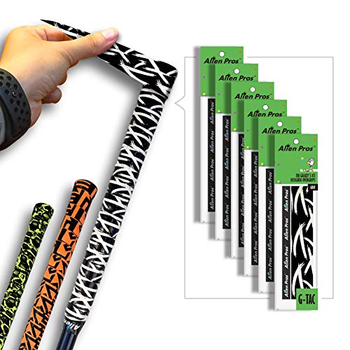 Alien Pros Golf Grip Wrapping Tapes (6-Pack) - Innovative Golf Club Grip Solution - Enjoy a Fresh New Grip Feel in Less Than 1 Minute (6-Pack, Hyperplanes)