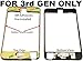 Frame Chassis Gasket Bezel + Adhesives Repair / Replacement Part for Apple iPod Touch 3 3rd Generation