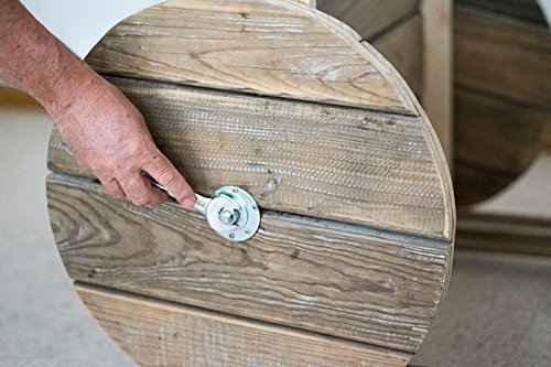 Carrito para eventos (desmontable) con tablas de palets ...