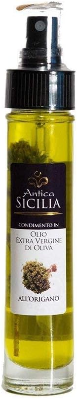 ANTICA SICILIA | Aromatic Oils | Spray | (Oregano Extra Virgin Olive Oil | 5 cl)