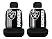 NFL Oakland Raiders Rally Seat Cover, One Size, Black