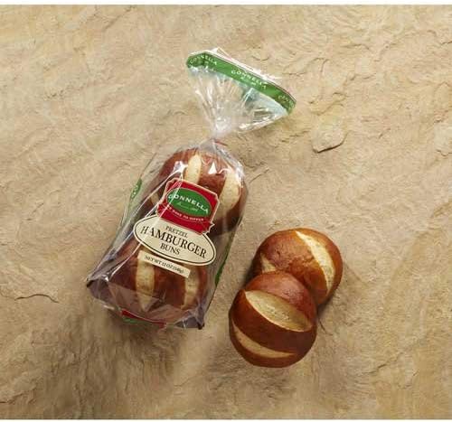 Gonnella Baking Retail Pretzel Hamburger Bun -- 40 per case.
