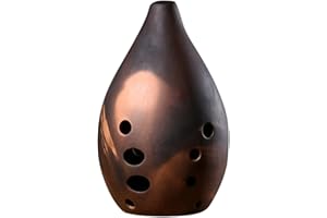 ULTECHNOVO Professional 10-hole Ceramic Xun Ancient Chinese Instrument G Key for Beginners and Assorted style