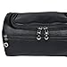 Toiletry Bag for Men Women,Top Opening Travel Makeup Bag by Sunny Snowy (black)