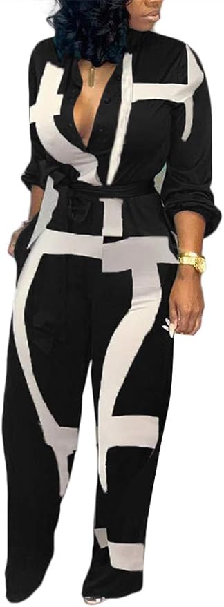 black long pant romper