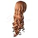 Kamo 32 Inches 80cm Spiral Curly Cosplay Costume Wig (Blonde)