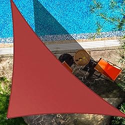 CIELO COLORIDO 15' x 23' x 27.5' Right Triangle Red