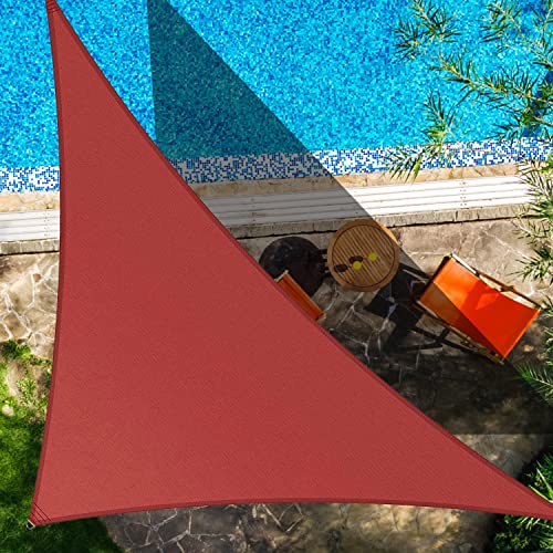 CIELO COLORIDO 15' x 23' x 27.5' Right Triangle Red