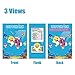 Baby Cute Shark Party Bags Birthday Gift Favor Goodie Candy Gifts Goody Paper Treat Theme Snack Doo Doo Bag, Well for Girls or Boys