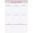 Erin Condren Designer Notepad - Cleaning Checklist Notepad 25 Pages of Daily, Weekly & Open Planning For Easy Customization t