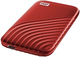 WD 1TB My Passport Portable SSD External NVMe USB-C 1050MB/s PC Xbox PS Red view 5