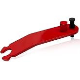 BWBWND Car Door Alignment Tool, 21845 Door Alignment Bar Automotive Body Collision Repair Tool, Heavy Duty Doors Hinge Adjuster for Most All Cars and Light Trucks, Car Accessories (Red)