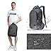 MarsBro Laptop Backpack, Business Travel College Backpack Anti Theft Water Resistant 15.6 Inch Bag for Women Men Grey