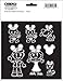 Chroma 5381 Mickey Mouse Ears Family Decal Kit