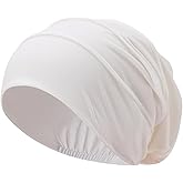 JarseHera Cotton Slouchy Beanie Chemo Headwear Soft Slouch Cancer Caps Hats Head Cover for Hair Loss