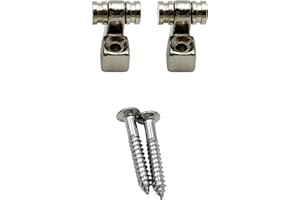 Guitar Roller String Retainers with Mounting Screws Electric Guitar String Trees Guides Retainer Guitars Accessory Easy Trees