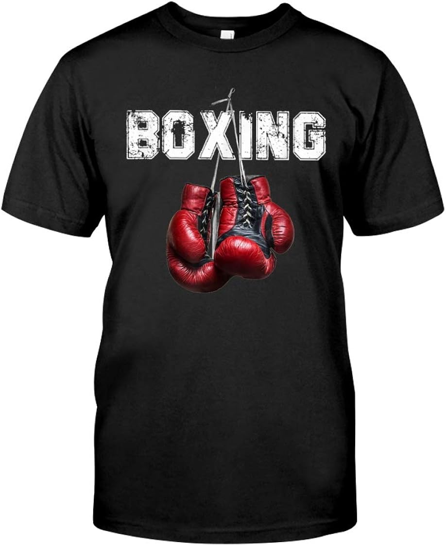 Thincons Funny Boxing I Love Boxing TShirt Amazon.co.uk Clothing
