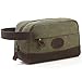 S-ZONE Mens Travel Case Dopp Kit Small Shaving Toiletry Bag Makeup Organizer Insert