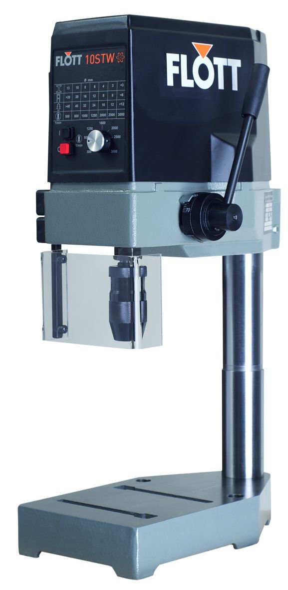 Flott TB 10 STW Tabletop Drill Press 0.6 Horsepower, 220V Single Phase