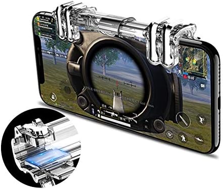Mobile Game Controller L1 R1 Phone Gamepad Trigger Fire Button Aim Key l1r1 Shooter Pubg Controller for iOS/Android