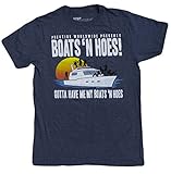 Step Brothers Movie Prestige Worldwide Boats N' Hoes Licensed Men's T-Shirt
