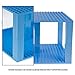 Premium Sky Blue Stackable Base Plates - 10 Pack 6
